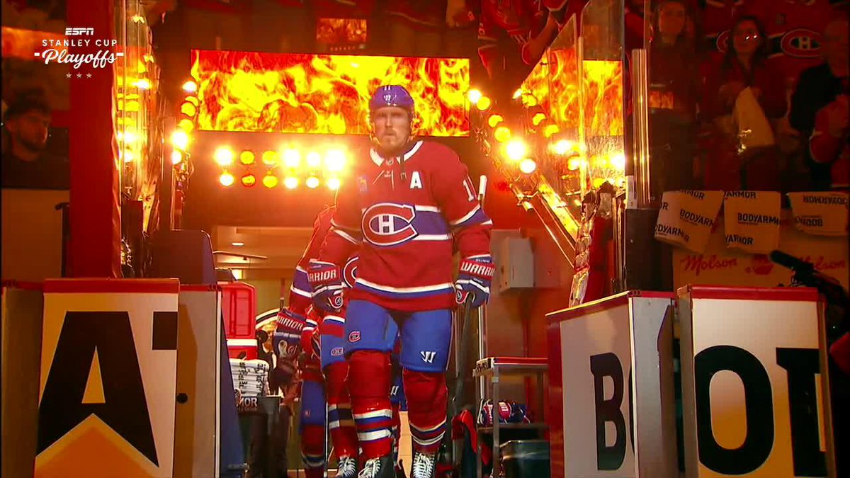 MONTREAL IS HYPE🔥 Watch Lightning-Canadiens NOW on ESPN2 and the ESPN App.