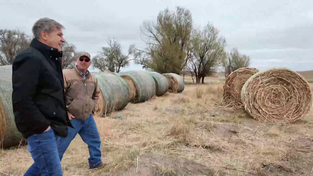 When the largest wildfire in Nebraska history tore through Mike and Kayla Wintz’s Sandhills ranch, it wiped out the grass and hay their cattle depend on. Their livelihood was gone — until strangers from across the country stepped in. Steve Hartman is On the Road.