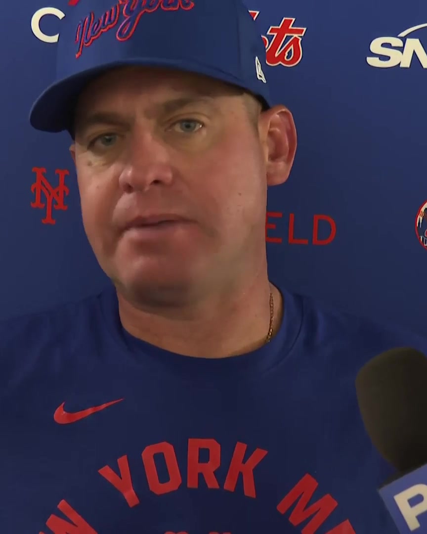"Me and my family understand what comes with this job. From the very beginning. We understand it's a business. We just gotta continue to show up and I've got to do my job and that's get the best out of these guys" - Carlos Mendoza