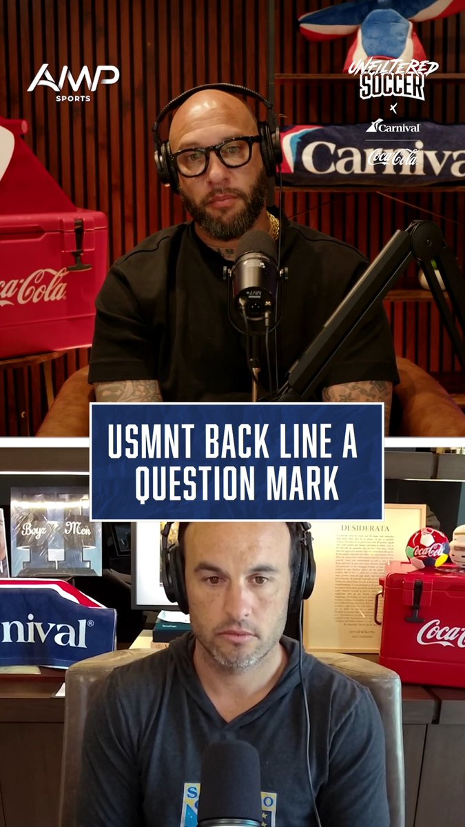 What's the ideal back line for the USMNT? Coca-Cola x Carnival Cruise Line