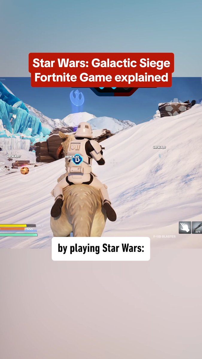 You can customize your own lightsaber in Star Wars: Galactic Siege in Fortnite: