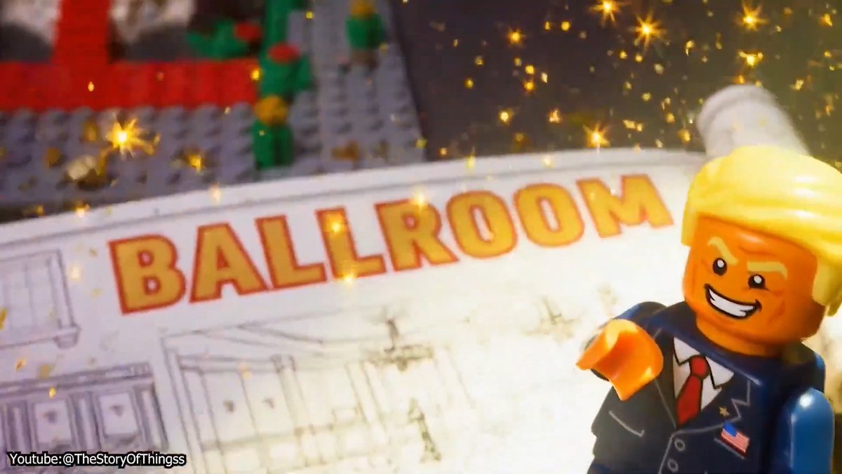 LMAO new LEGO movie brutally roasting "the Ballroom" 😭😂🤣