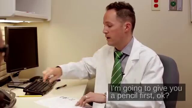 This is a real-life session of the cognitive test Trump said was “very hard” and that he “aced.” Note that even though it’s already in the public domain, most of the patient’s answers have been clipped out.