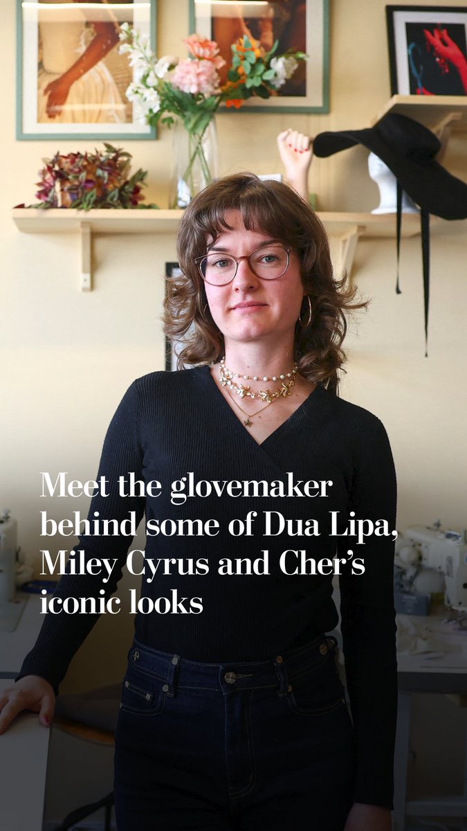 Jeanne Hermans's gloves have been worn by stars like Cher, Dua Lipa, Ariana Grande and Miley Cyrus. She described her designs as sitting between lingerie and accessories, a departure from the traditional opera glove.