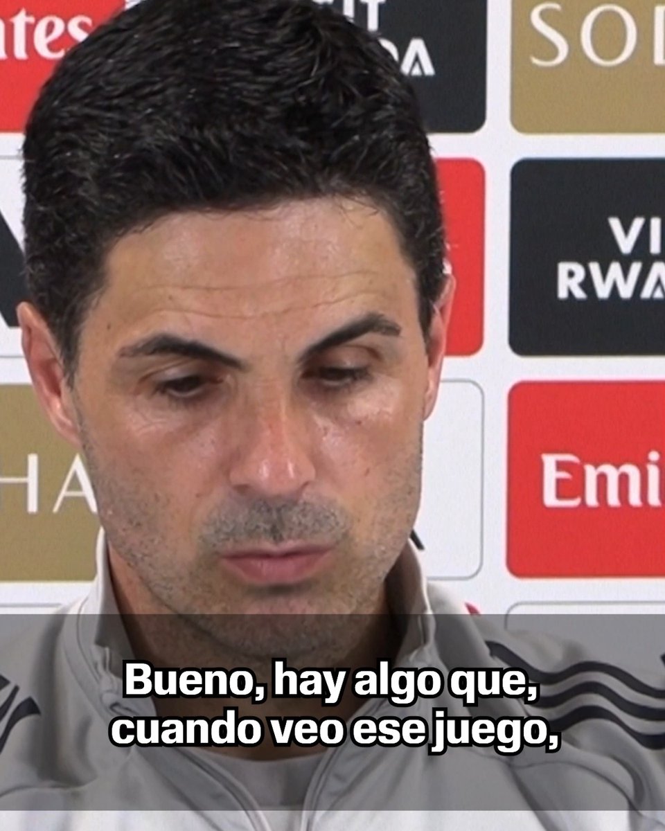 "El Bayern-PSG es probablemente el mejor juego que he presenciado... (pero) para ofrecer esos momentos de calidad, tienes que estar muy fresco, y la diferencia entre las ligas y la manera en que compiten es abismal." ¿Tiene un punto Mikel Arteta? 🤔