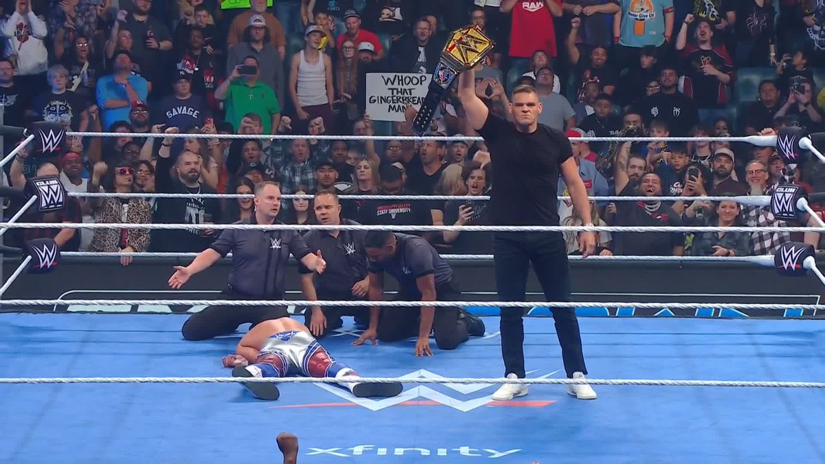 .GUNTHER has his sights set on the Undisputed WWE Championship 😳