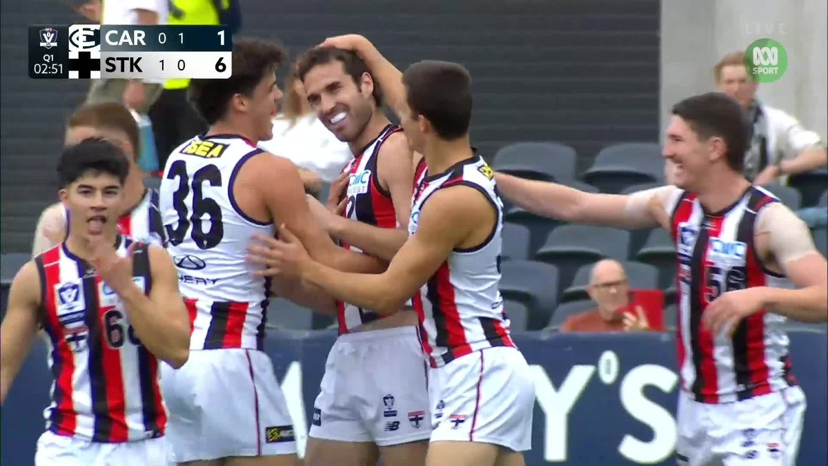 Things you love to see: Max King kicking goals! 🎥: Watch the Smithy’s VFL live and free on the AFL website and AFL Live Official App: