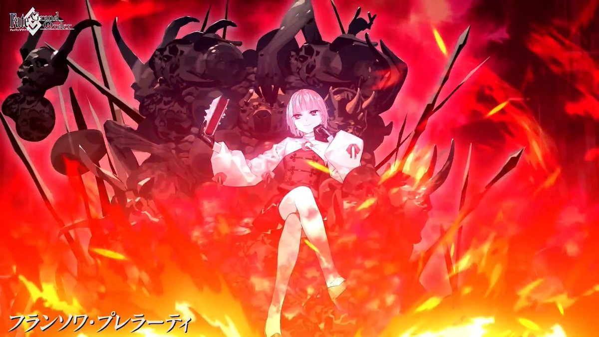 【カルデア広報局より】 期間限定「Fate/strange Fake × Fate/Grand Orderコラボレーションイベント フランソワ・プレラーティ(フランチェスカ・プレラーティ)ピックアップ召喚」でピックアップ中の「★5(SSR)フランソワ・プレラーティ(フランチェスカ・プレラーティ)」の宝具演出をご紹介! 本召喚は5月16日(土)12:59まで開催! 詳しくは→ #FGO #strangeFakeコラボ