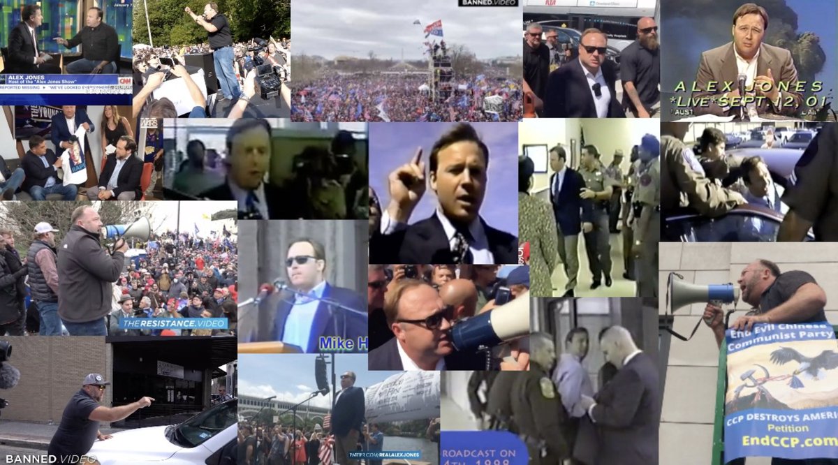 Since the 1990s Alex Jones has been at the forefront of defending liberty, exposing corruption and battling the New World Order. » ɢᴇᴛ ᴛʜᴇ ɴᴇᴡ ᴀᴘᴘ! sᴛᴀʏ ᴛᴜɴᴇᴅ: sᴜᴘᴘᴏʀᴛ: