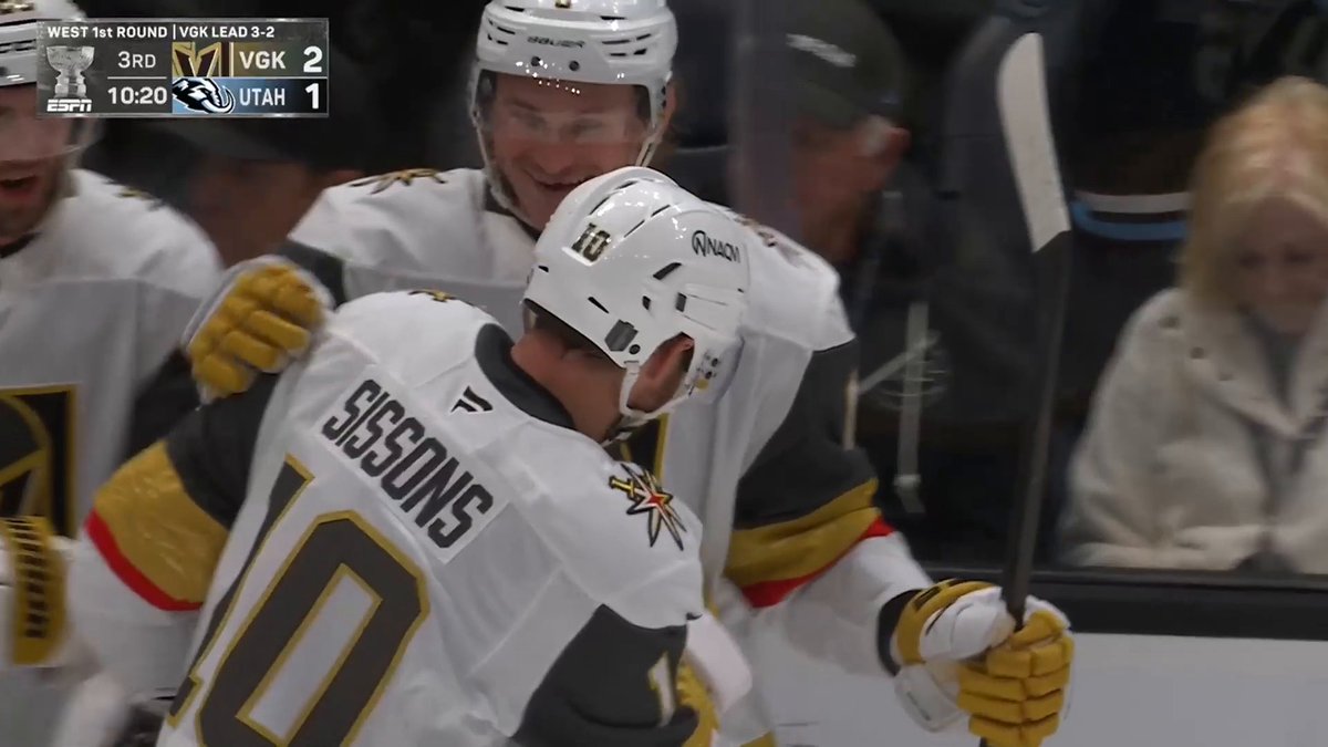 Colton Sissons scores another for Vegas! 🚨 #StanleyCup 🇺🇸: ESPN 🇨🇦: Sportsnet &amp; TVA Sports 2