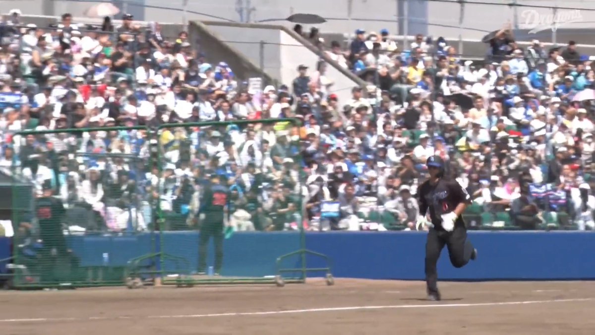 🗣️「いった、これ！」 一軍復帰を目指す 辻本倫太郎 今季第1号ホームラン ⚾️中日×ソフトバンク（ファーム） #イージースポーツ #dragons #だったらDAZN