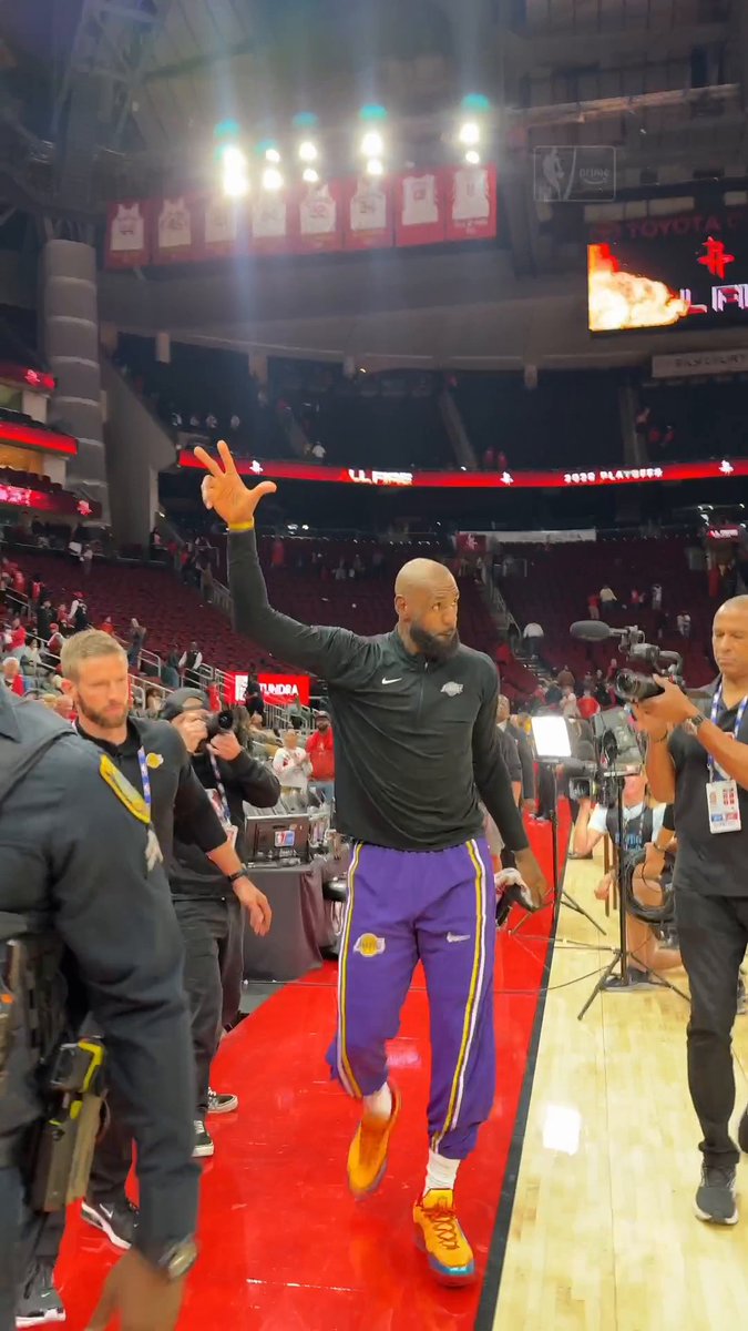 Business handled in Houston 💪 LeBron and the Lakers are moving on to the Western Conference Semifinals!