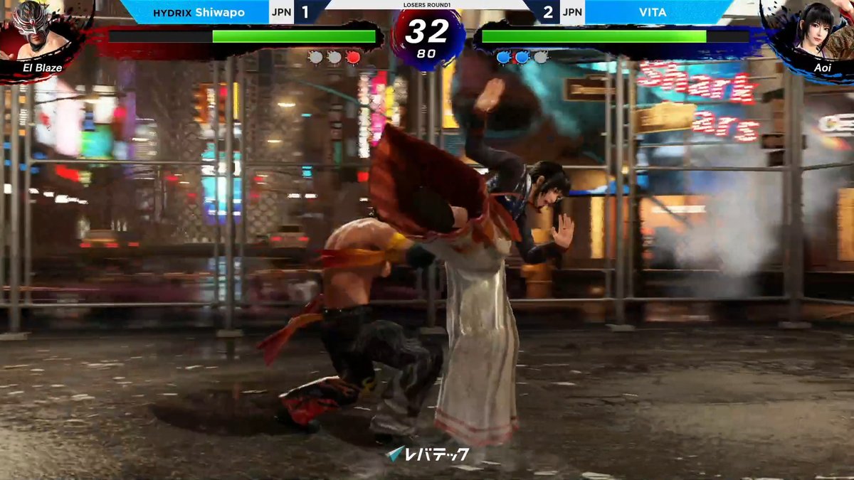 Vita takes the set 3-1 over Shiwapo. Top 8 for Virtua Fighter 5 R.E.V.O. World Stage rages on at #EvoJapan2026!