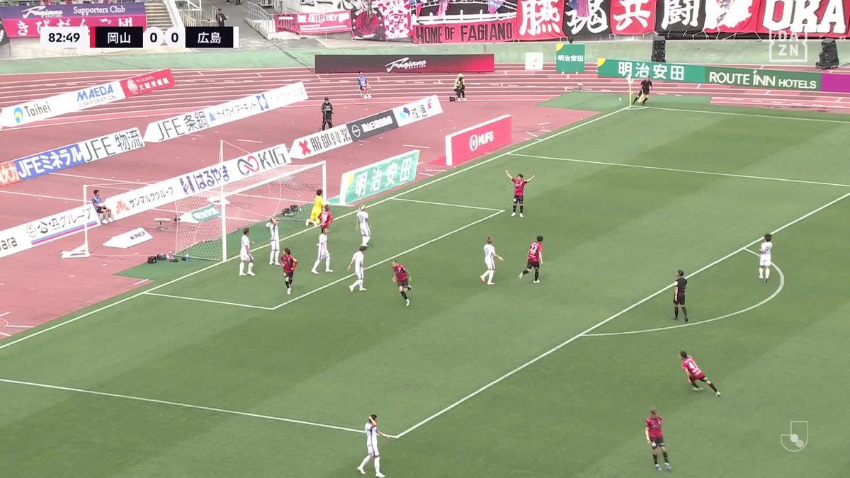 待望の先制ゴールはJ初得点💫 お手本のような崩しから、フィニッシュはレオガウショ⚽ 🏆明治安田J1百年構想リーグ 🆚岡山×広島 📱DAZN ライブ配信中 レジーナクリニックオム【公式】《戦うオトコの、戦う肌に。》 #レジーナオム #戦うオトコの戦う肌に #医療脱毛