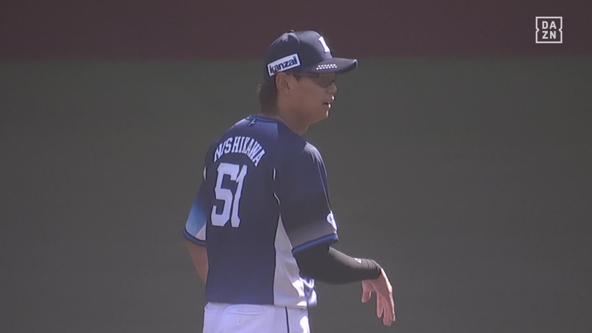 Beautiful 左中間のど真ん中 西川愛也 スライディングキャッチ ⚾️ロッテ×西武 #seibulions #だったらDAZN