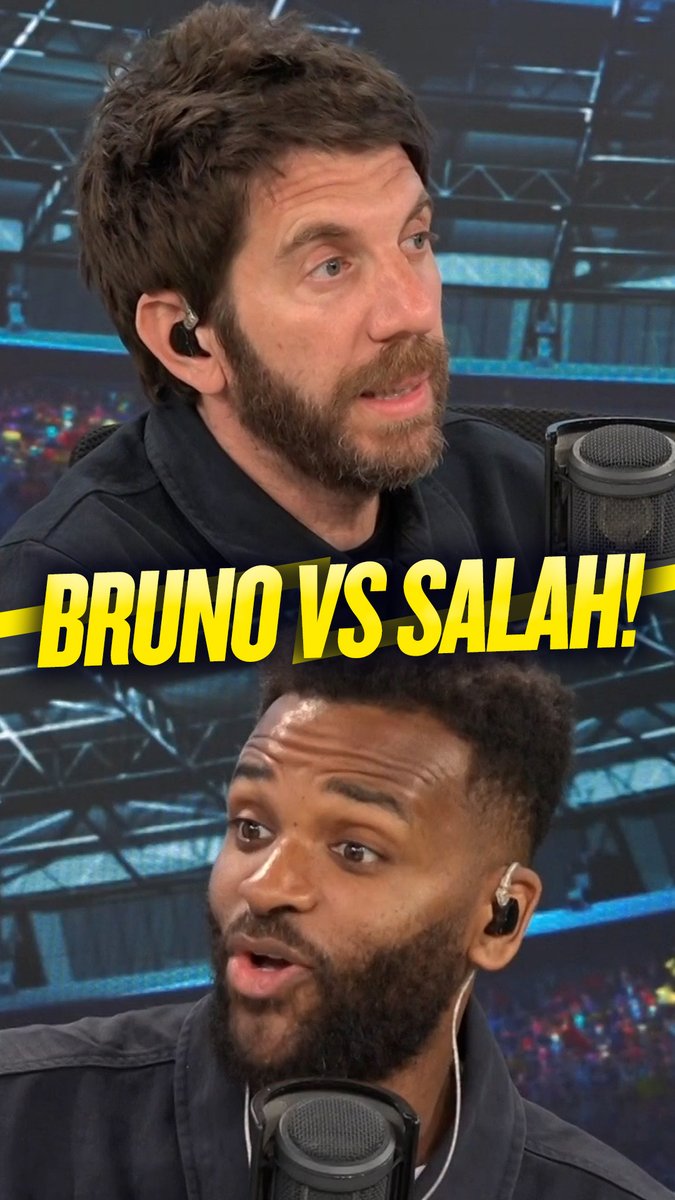 You need to watch this debate from Andy Goldstein &amp; Darren Bent over Mo Salah v Bruno Fernandes! 🔥 🍿