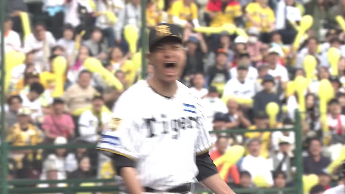 虎の咆哮 大竹耕太郎 ピンチを凌いだ 代打・坂本勇人を捻じ伏せる ⚾️阪神×巨人 #阪神タイガース #だったらDAZN