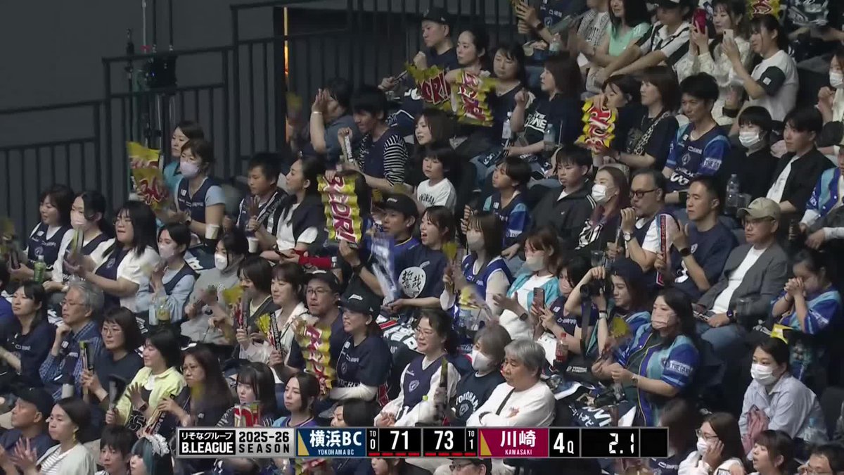 THUNDERS WIN !! 【試合終了】 りそなグループ B.LEAGUE 2025-26 B1リーグ戦 第36節 GAME1 71 横浜ビー・コルセアーズ 74 川崎ブレイブサンダース ボックススコア