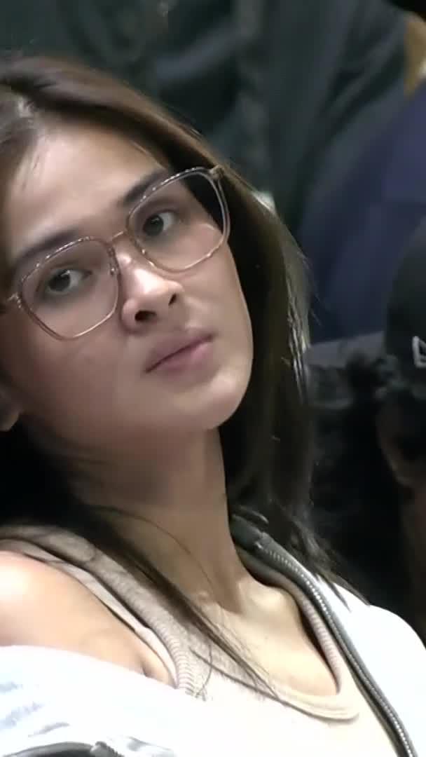 NANDITO YUNG LINE JUDGE KAGABI Capital1 teammates Bella Belen and Pia Abbu make their presence felt courtside as they watch their former teams, the NU Lady Bulldogs and UST Golden Tigresses, battle it out in the #UAAPSeason88 women's volleyball tournament stepladder semifinals.