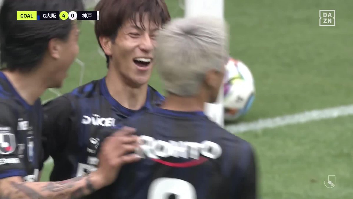 試合を決定づける4点目⚽ 奥抜侃志が決めた🔵⚫️ 🏆明治安田J1百年構想リーグ 🆚G大阪×神戸 📱DAZN ライブ配信中🔵⚫️ レジーナクリニックオム【公式】《戦うオトコの、戦う肌に。》 #レジーナオム #戦うオトコの戦う肌に #医療脱毛