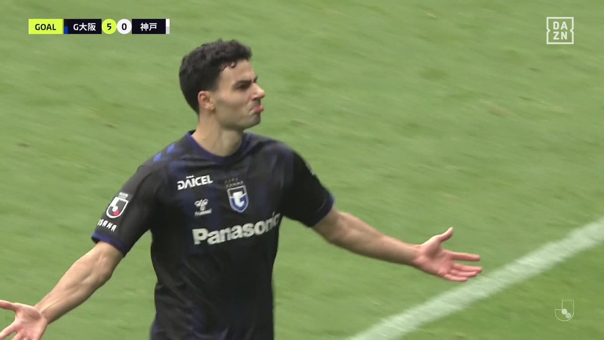 進撃の青黒🔵⚫️ デニスヒュメットが運んで冷静にフィニッシュ💥 🏆明治安田J1百年構想リーグ 🆚G大阪×神戸 📱DAZN ライブ配信中 レジーナクリニックオム【公式】《戦うオトコの、戦う肌に。》 #レジーナオム #戦うオトコの戦う肌に #医療脱毛