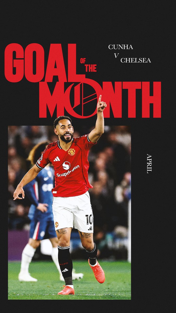 ⚽️🔥 Matheus claims our Goal of the Month award for April 👏🏅