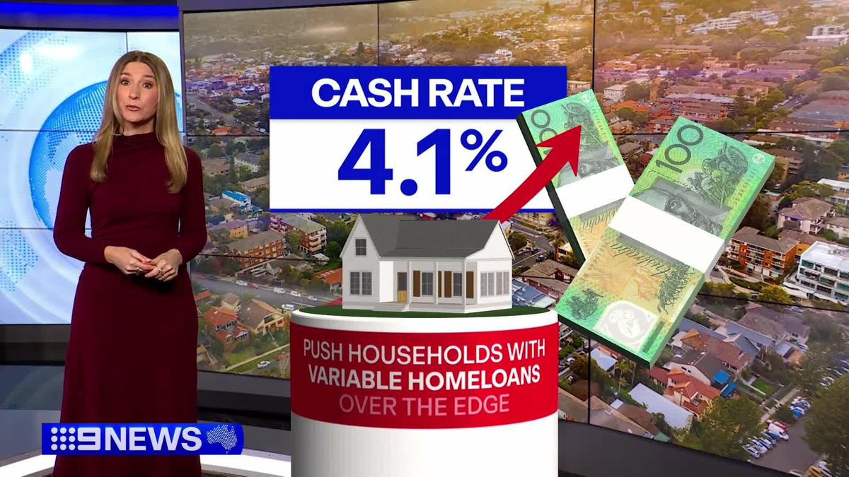 Mortgage stress is being felt by so many right now, and tonight there are warnings things could get worse, with the Reserve Bank expected to hike rates next week. #9News