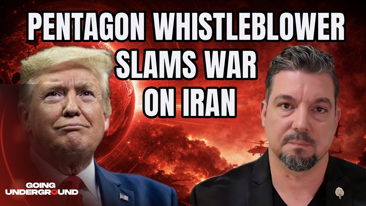 🚨NEW EPISODE OF GOING UNDERGROUND⚡️ War on Iran: Pentagon Whistleblower Wes Bryant SLAMS Trump Administration’s RECKLESS Bombing of Civilians How has War Secretary Pete Hegseth deliberately enacted a policy of tolerating more civilian fatalities? What is behind Trump's and Hegseth's revelling in death and destruction in Iran? Why is the US military following Hegseth's 'immoral, unconstitutional, and illegal' orders? All this and more on this episode with Wes J. Bryant - Former Pentagon | War Analyst, Former Pentagon Chief of Civilian Harm Assessments.