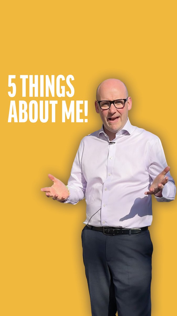I'm Ray McAdam, and here are 5 things I think everyone should know about me! On Friday, 22nd of May, Vote Ray McAdam No.1