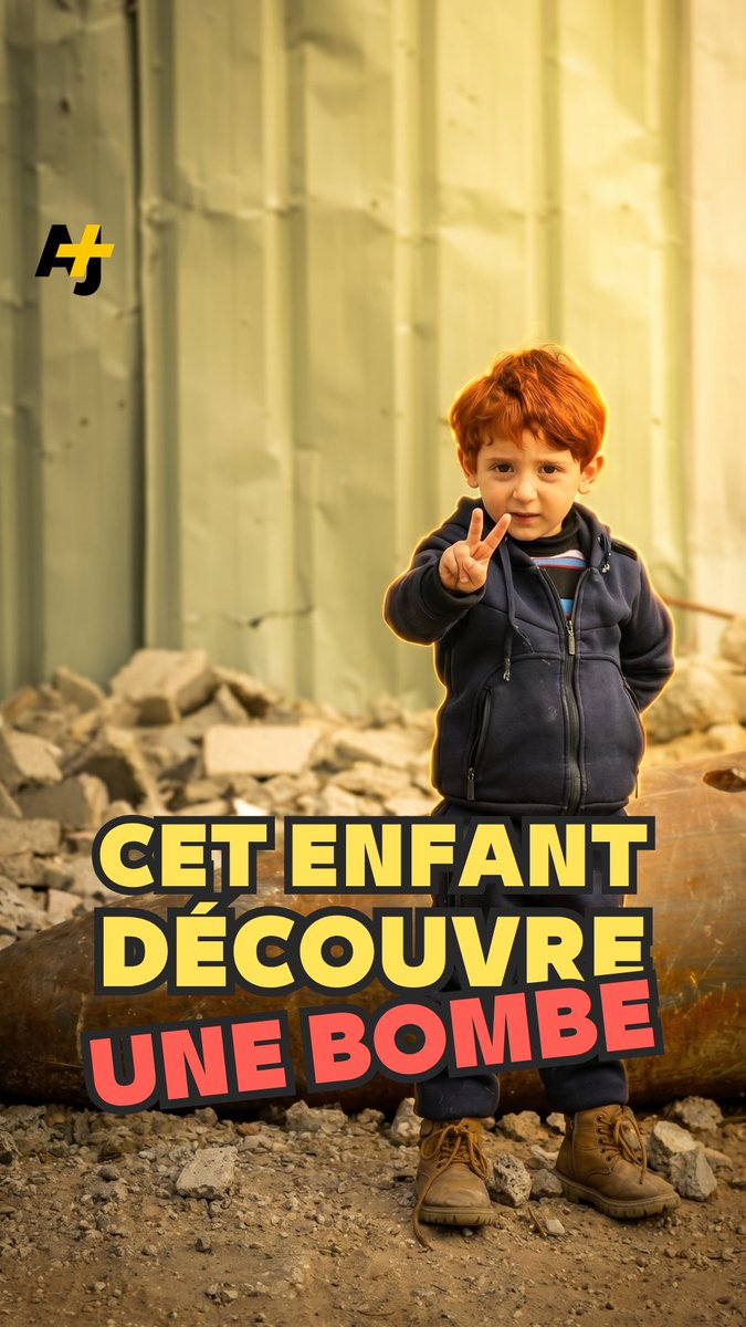 Amro n’a que 4 ans. À quelques mètres de sa tente, à Gaza, gît une bombe de près d’une tonne.