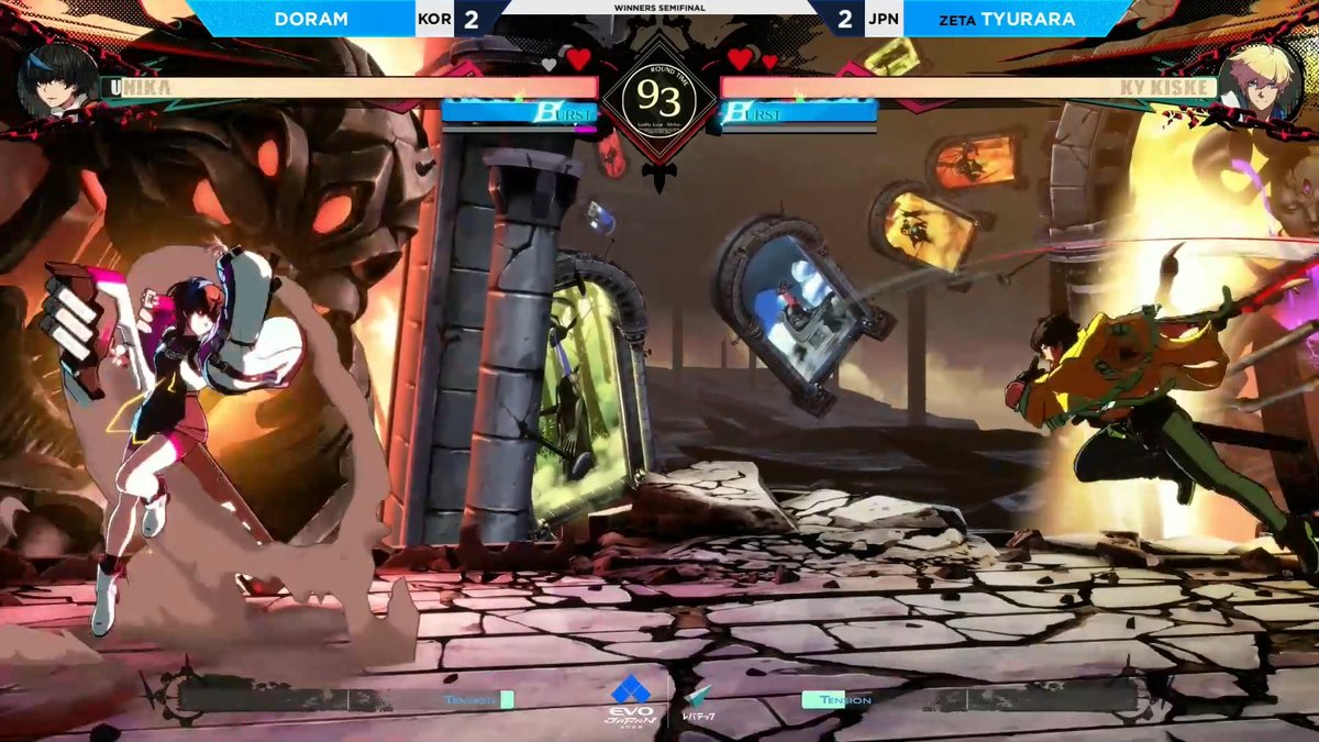 "Has a deflect shield but gets CAUGHT REACHING!" Tyurara defeats doram in Game 5 and moves on to Winners Finals. #EvoJapan2026