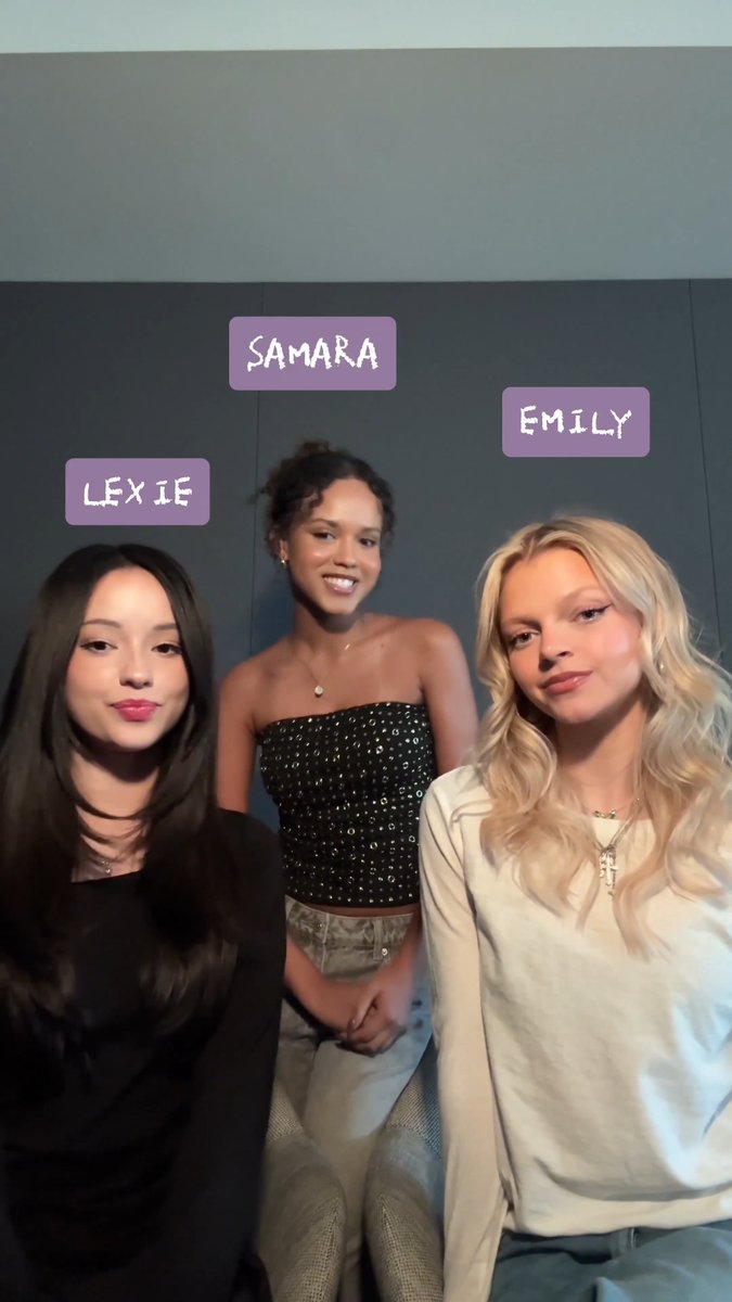 今流行りのワードもしっかり習得!? #EMILY #LEXIE #SAMARA が最近学んだ 「イケてる日本語」を紹介😎 saint_satine #HYBE #GEFFEN #PRELUDE_THEFINALPIECE