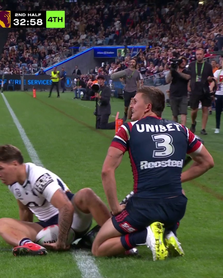 What a tackle from Walsh! 🦸‍♂️