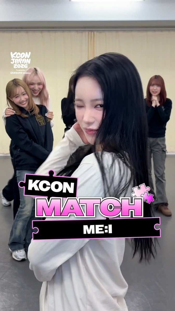 [#KCONJAPAN2026] #ME_I CHECK-IN MISSION ✅Mission! KCONワードを叫ぼう！ 最後まで見てね、絶対後悔しないよ👀 - KCON JAPAN 2026 MAY 8-10 Makuhari Messe Let's #KCON