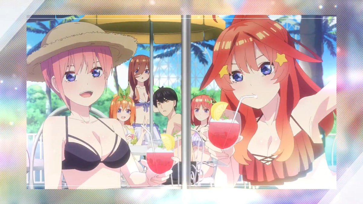 ❀ ──── ❀ ──── ❀ #TheQuintessentialQuintuplets are back in motion✨ ❀ ───────── ❀ Watch the New Anime Project Trailer Video, unveiled for the first time today! Experience the first look at the next chapter! YouTube▽ #五等分の花嫁 TVアニメ『五等分の花嫁』公式