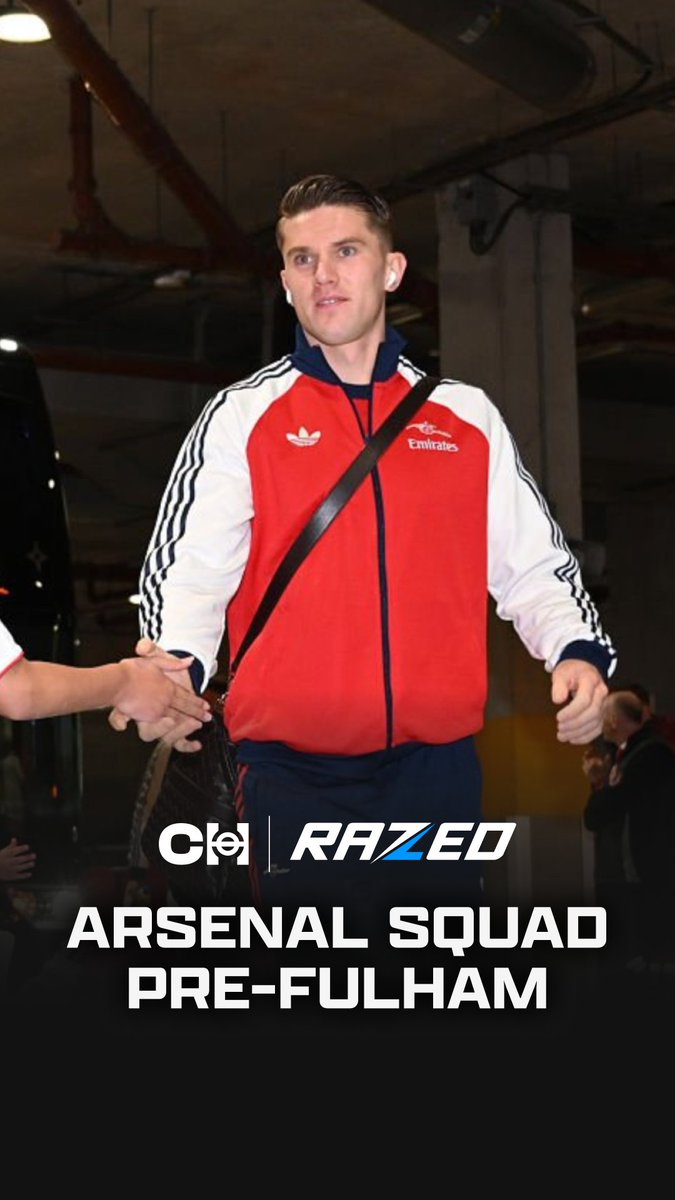 The Arsenal squad taking their morning walk ahead of the Fulham match. 💪