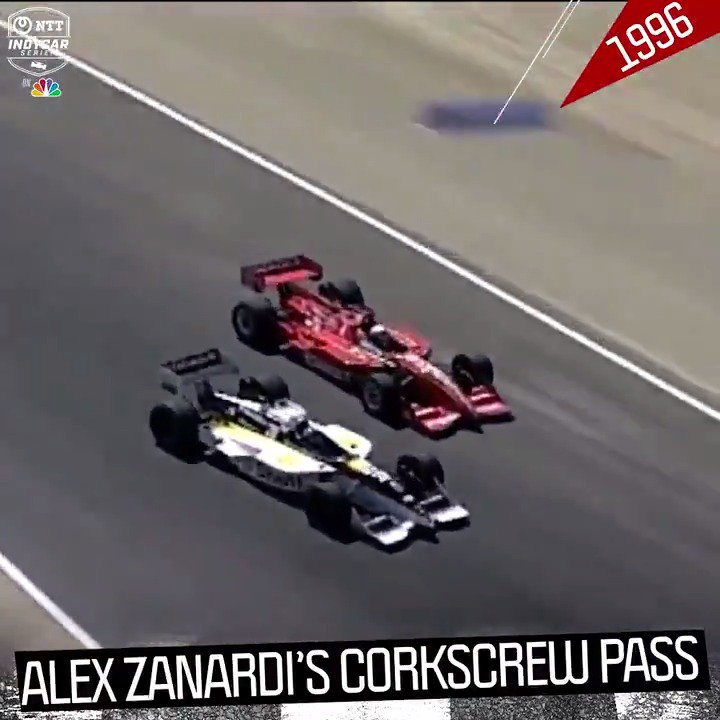When Alex Zanardi did THAT race-winning overtake on Bryan Herta through the famous Corkscrew at Laguna Seca in 1996! 😲 Much debated, forever revered. Classic IndyCar!