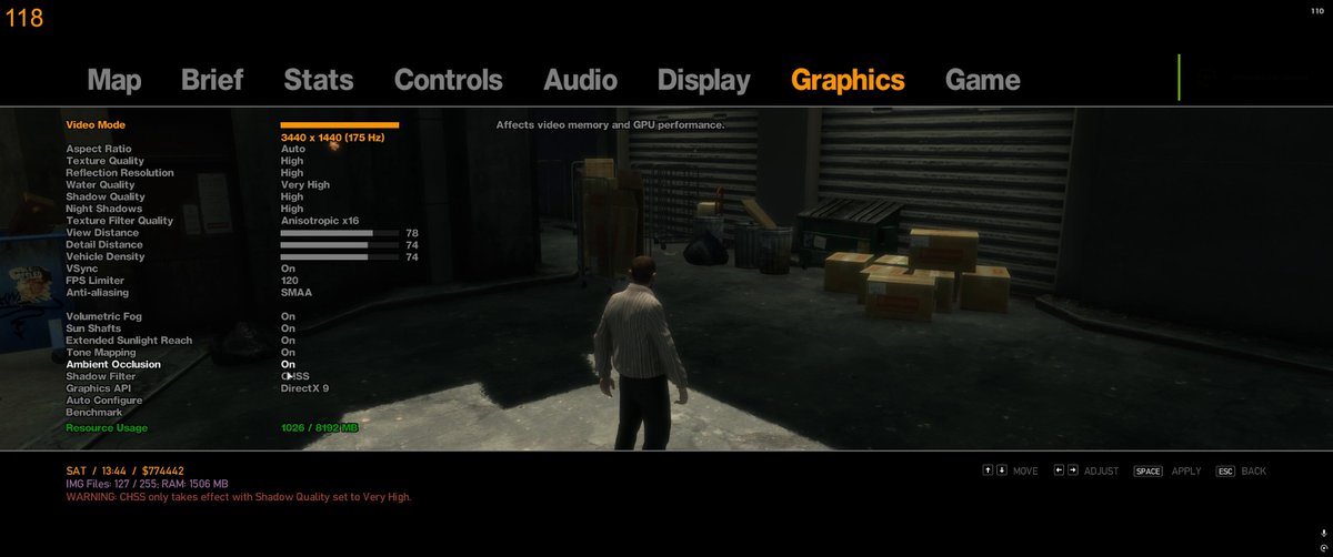 GTAIV is even better on PC with the newest release Fusion Fix v5.0, now available. Update adds native ambient occlusion support, shadow casting for vehicle tyres and damage, high FPS and DoF improvements, and more restored Xbox 360 effects Download:
