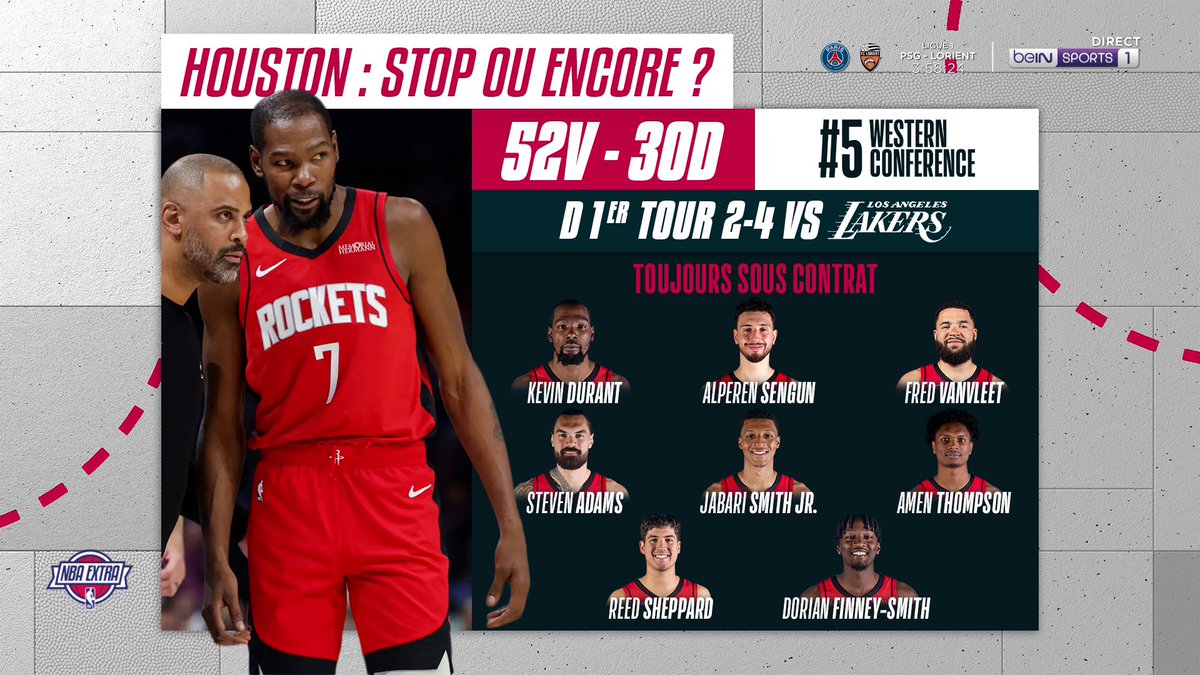 🏀 #NBAextra 😬 Une deuxième chance pour les Rockets ? 👀 Pour Jacques Monclar, il faut activer la piste Giánnis !