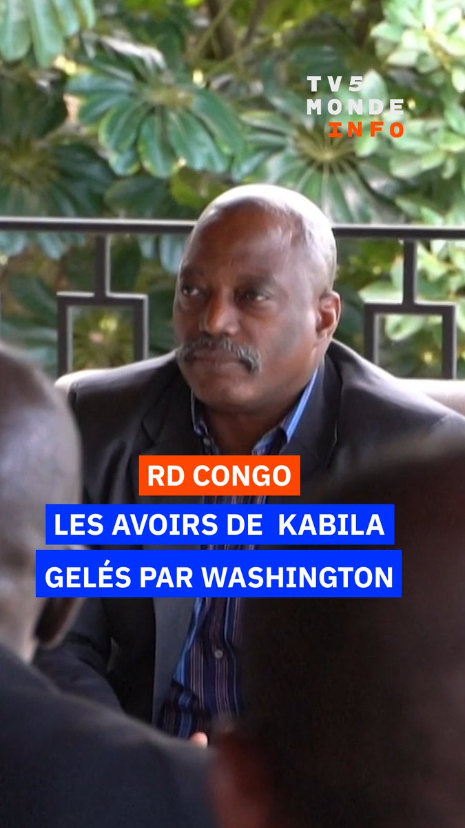 🇺🇸🇨🇩 Washington a décidé de geler les avoirs du président Joseph Kabila. L’administration Trump accuse l’ancien président de soutenir le M23.