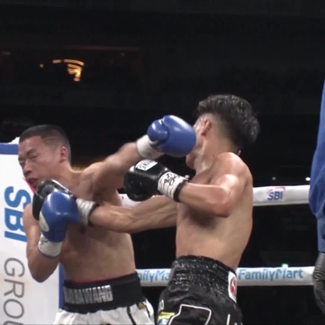 武居由樹とワン・デカンの打ち合い!