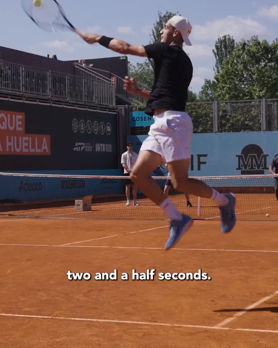 📍 Madrid, 2019: Monfils hits arguably the greatest shot of his career. ⏭️ Madrid, 2026: in Gaël's final season, rising French star Terence Atmane seeks to recreate that iconic moment...🫣 #MMOPEN #MMOpen