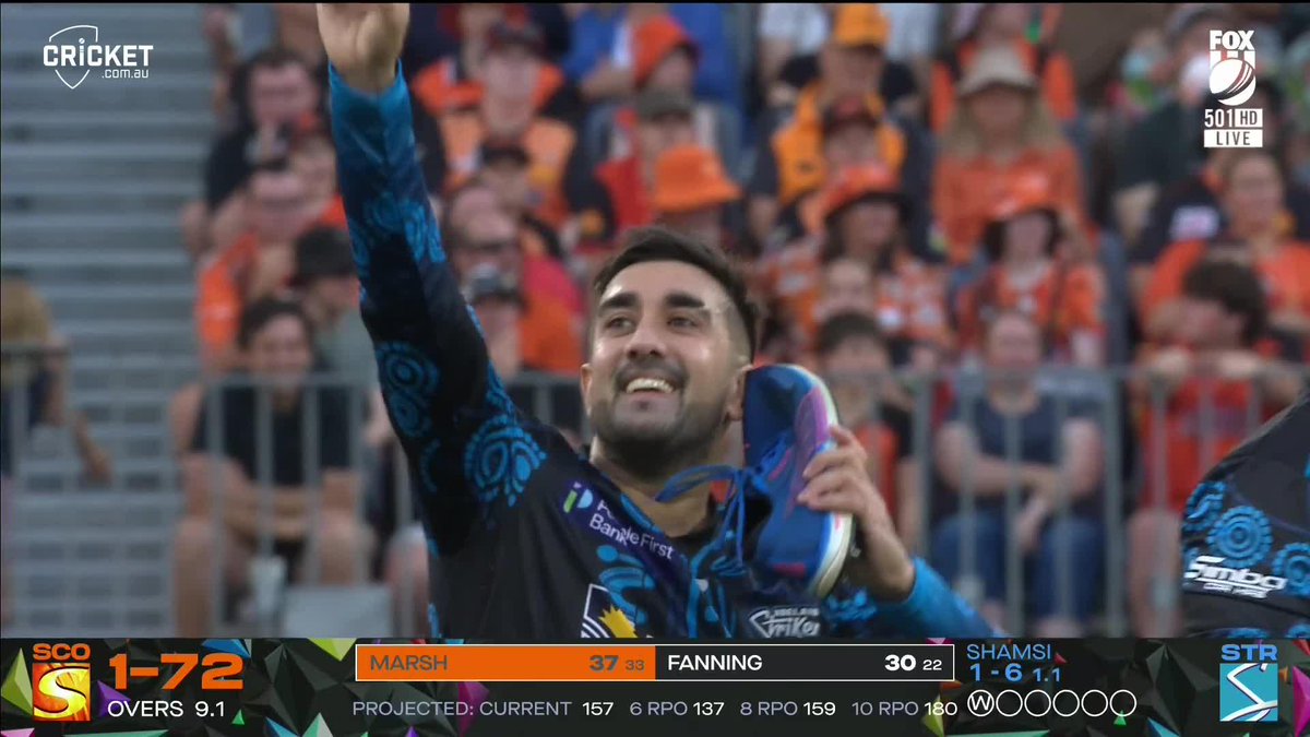 If a bowler celebrates like this after dismissing batsman in IPL, BCCI will send him to vacations for 2 years like they did with CSK ๐ญ๐ญ