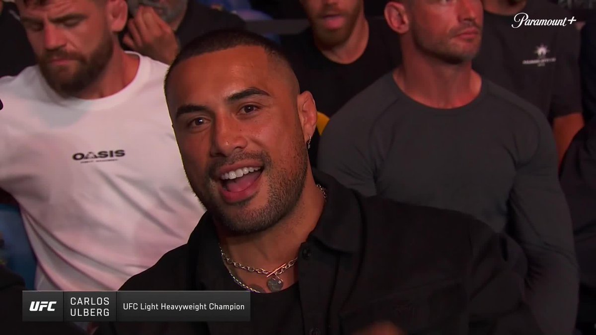 Two champs 🤝 Jai Opetaia x Carlos Ulberg