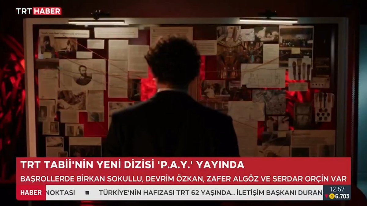 TRT’nin uluslararası dijital platformu tabii’nin yeni orijinal dizisi "P.A.Y." yayınlandı. Kadroda Birkan Sokullu, Devrim Özkan, Zafer Algöz ve Serdar Orçin gibi oyuncular var. Dizi, ünlü bir tablonun kaybolmasıyla birlikte yolları kesişen karakterlerin hikayesini anlatıyor.