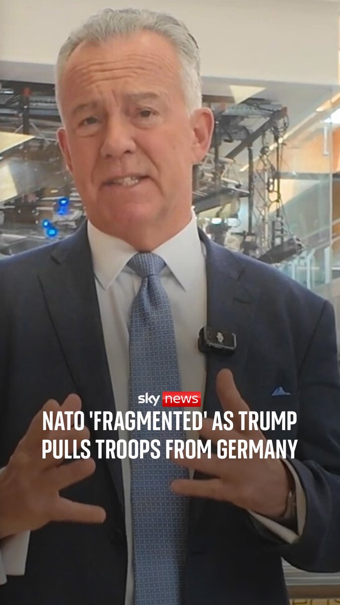 Trump has ordered the withdrawal of 5,000 US troops from Germany. With around 36,000 US troops in Germany and more than 80,000 across Europe, what does it mean for NATO and Amercia's military footprint in the region? @seanbell_anlyst reports 🔗