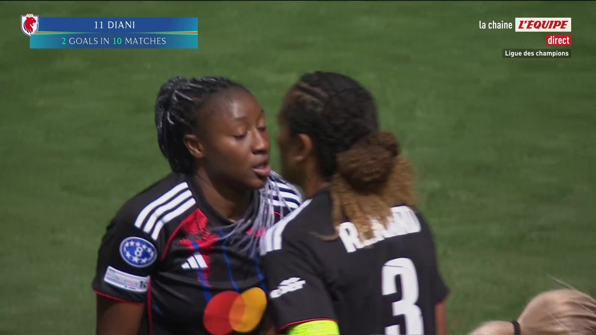 Kadidiatou Diani dans un trou de souris ! Le direct sur la chaine L'Équipe > #lequipeFOOT