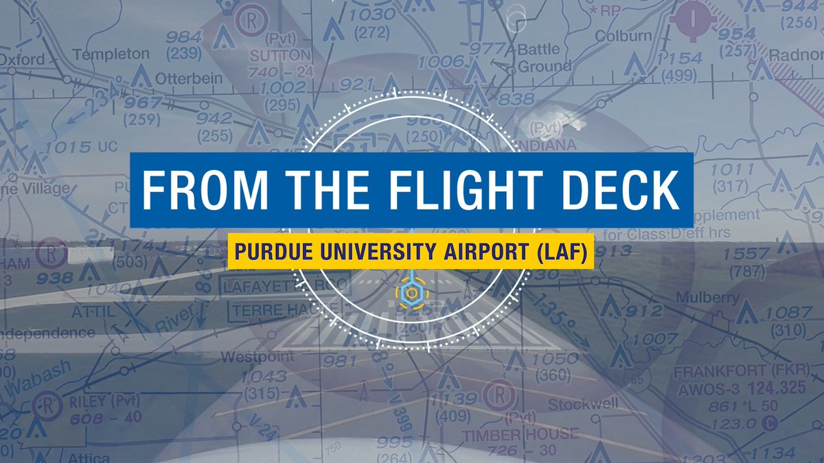 Pilots flying into Purdue University Airport: Watch this #FromTheFlightDeck video to familiarize yourself with airport hot spots and the latest runway configuration details before you arrive. It’s always better to know before you go!