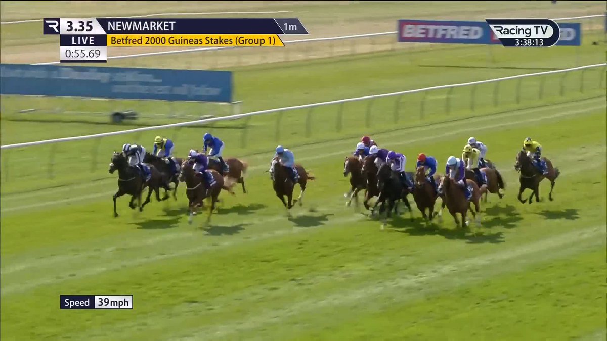 INCREDIBLE SCENES!!!! BOW ECHO takes the Betfred 2000 Guineas 🤩