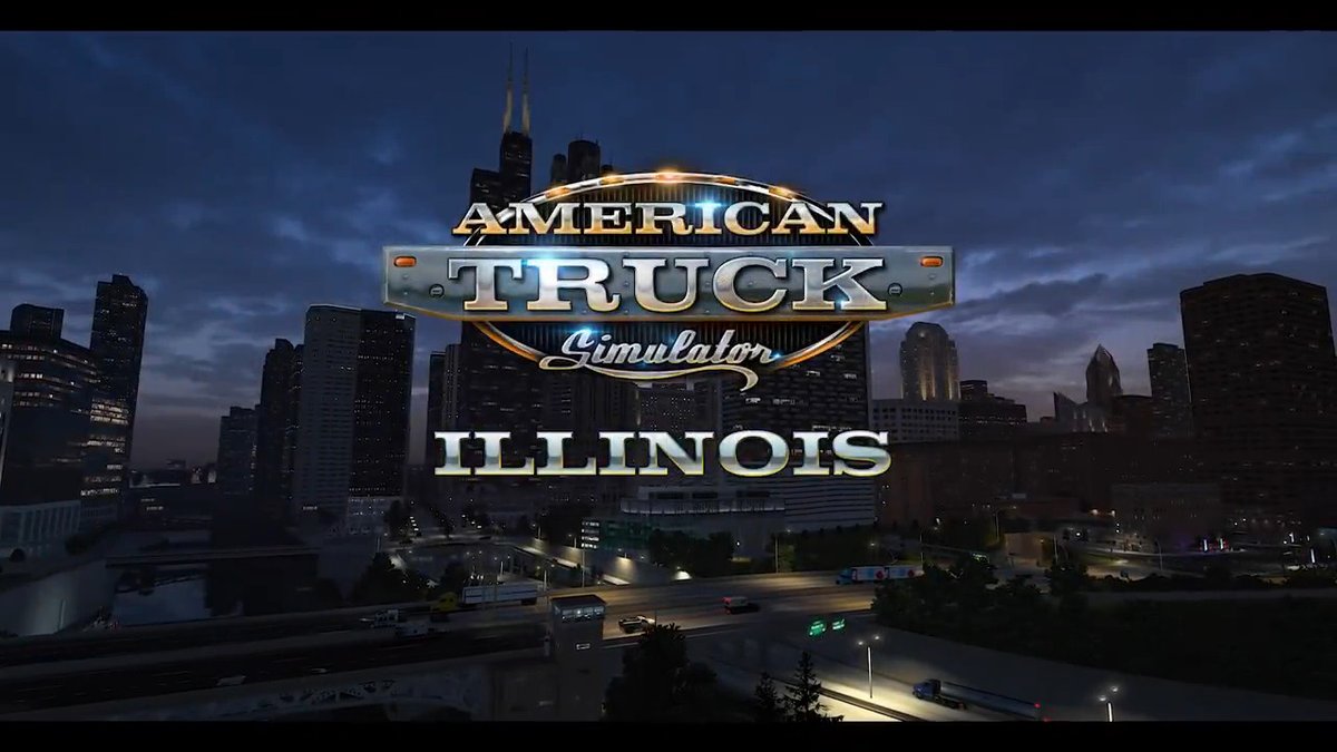 Have you heard the news? 🚛 The Illinois DLC for American Truck Simulator releases May 14th! 🇺🇸 Make sure to wishlist it here 👇